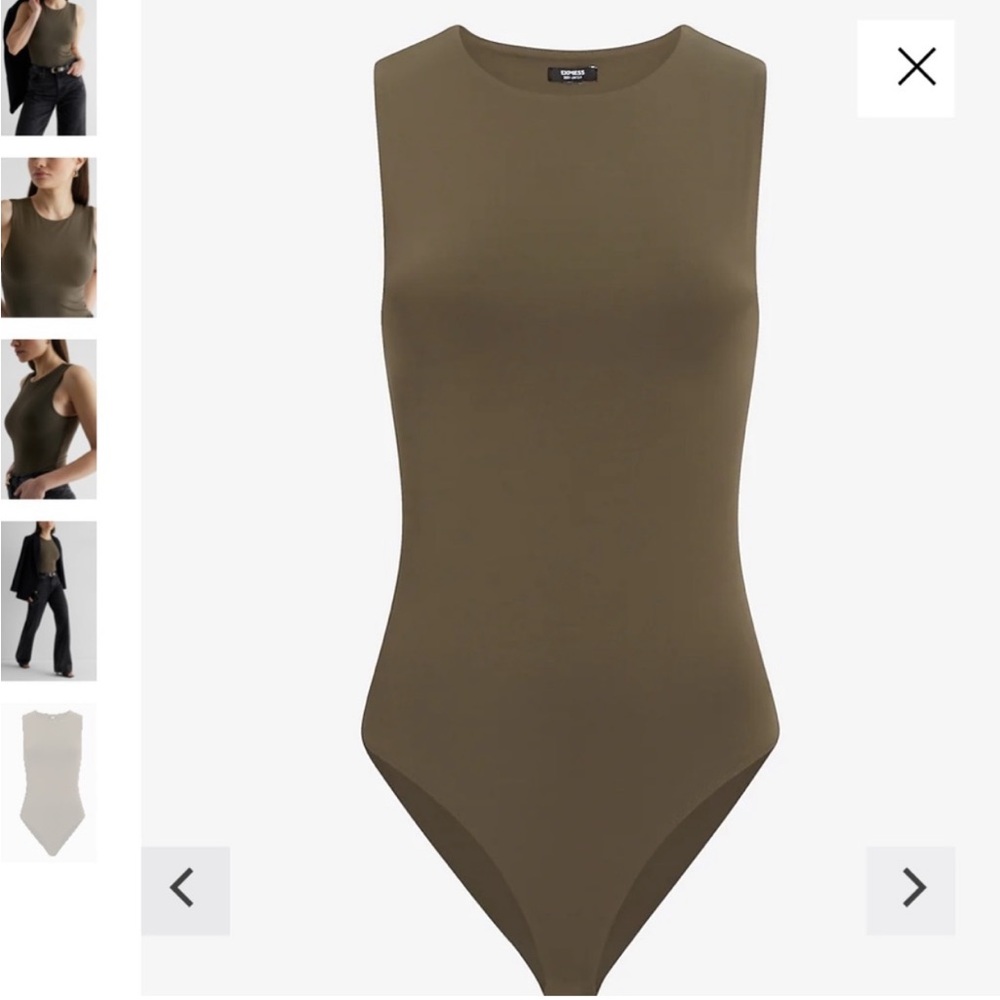 Express Body Contour High Compression High Neck Bodysuit